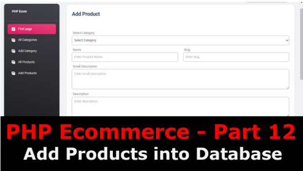 How to Add Images of a Product for an eCommerce