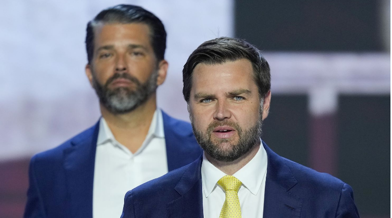 Donald Trump Jr. and J.D. Vance